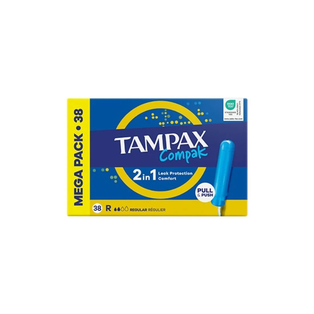 Tampax Tavalliset Compak-puikot 38 yksikköä
