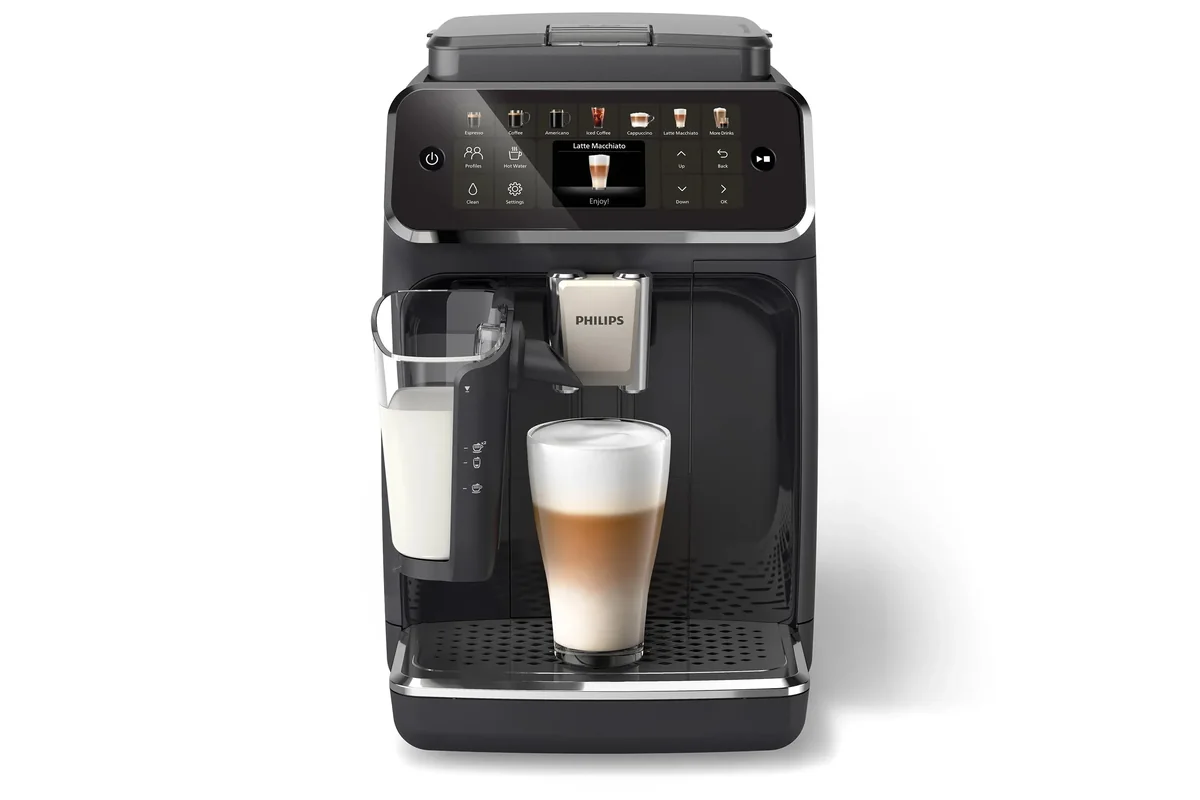Philips 4400 Series EP4441/50, Espressokone, 1,8 L, Kahvipavut, Sisäänrakennettu jauhin, 1500 W