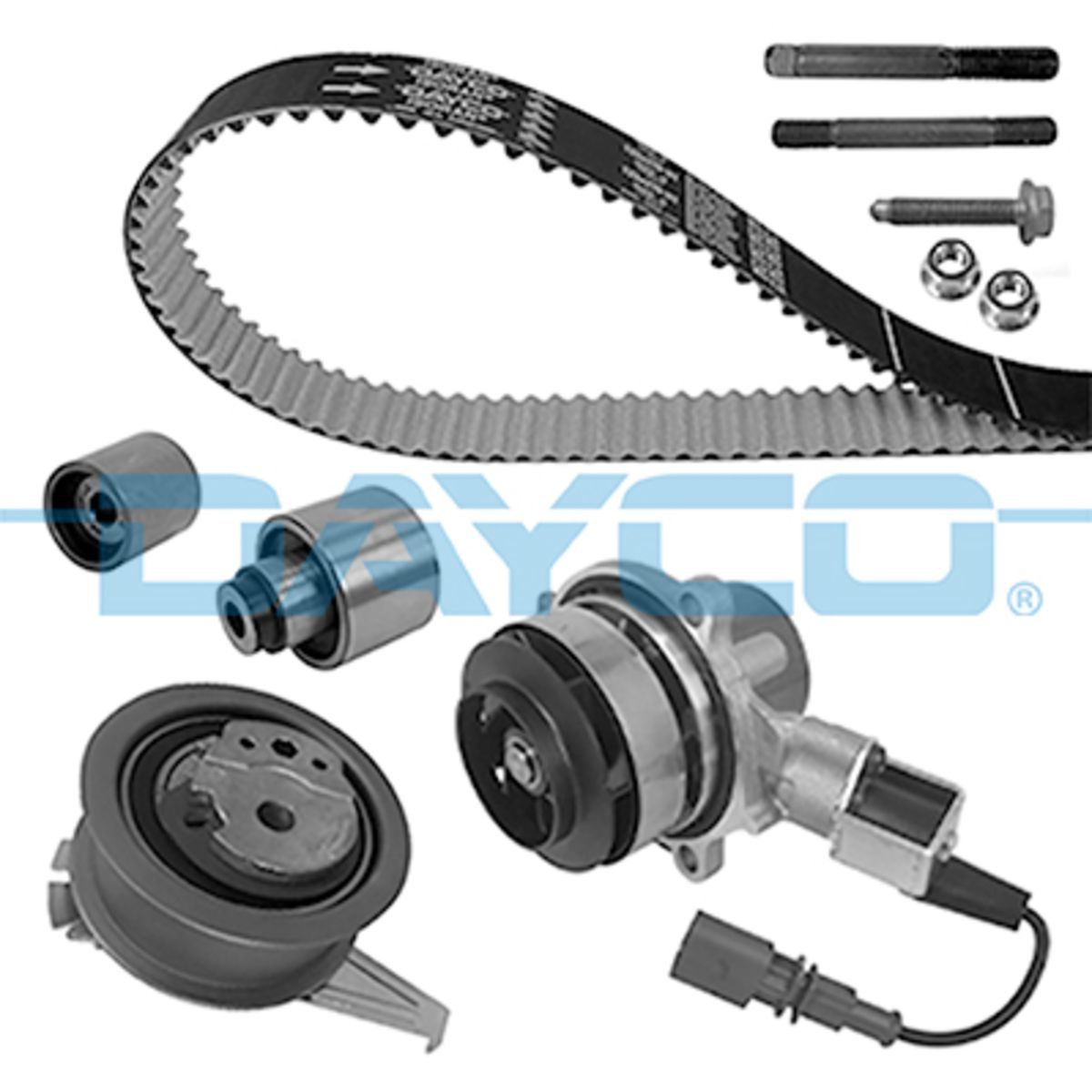Vesipumppu + jakohihnasarja DAYCO KTBWP8841