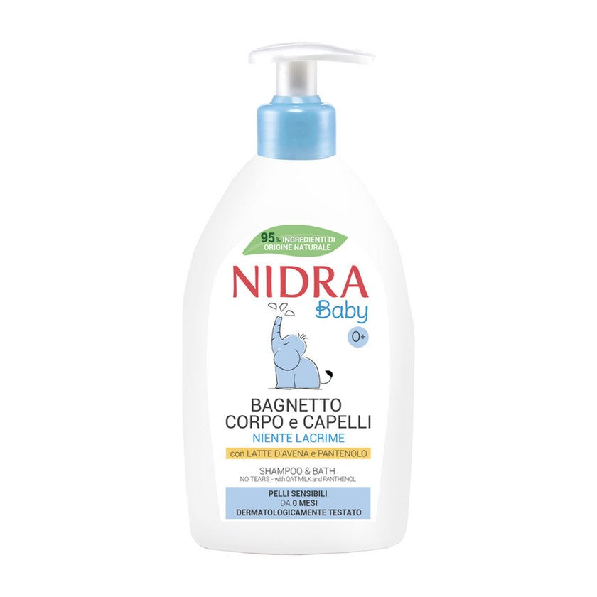 Nidra Vartalo & Hiukset Pesuneste Kaura-maidolla ja Pantenolilla 500 ml