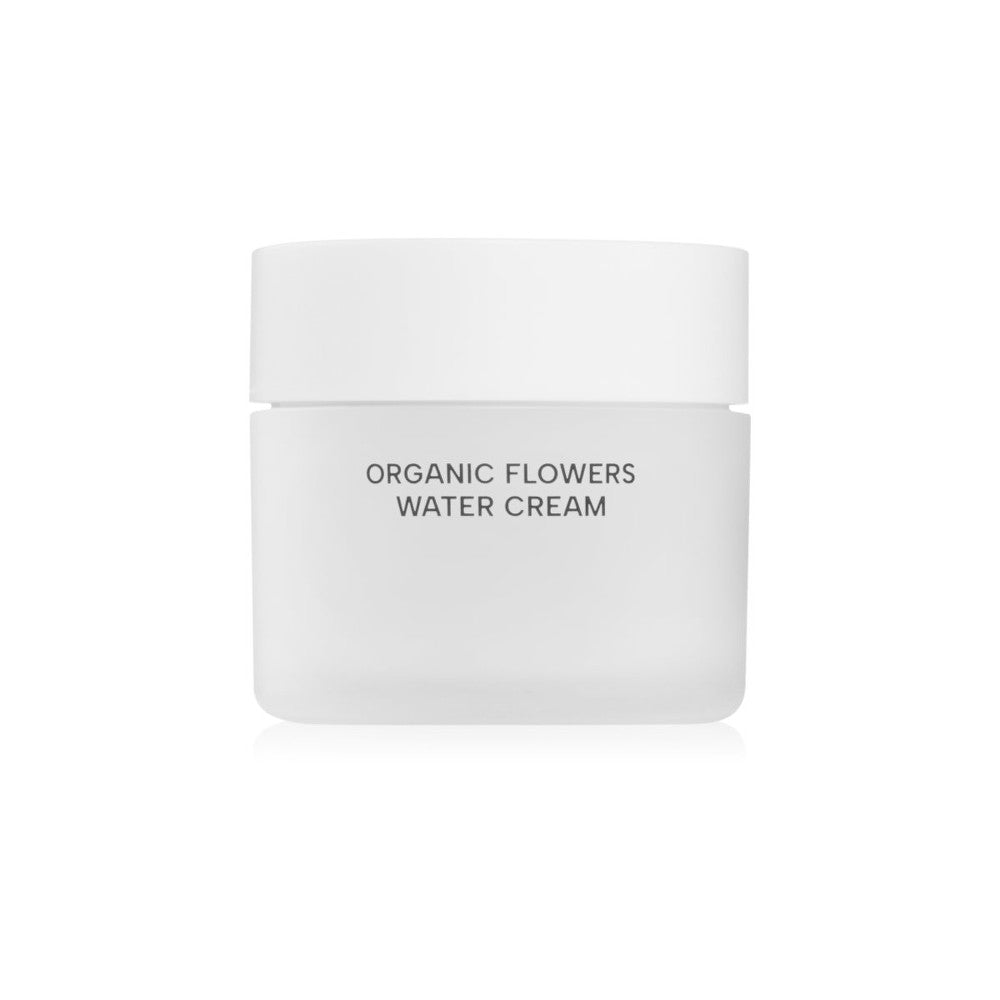 WHAMISA Organic Flowers Water kevyt kosteusvoide kuivalle iholle 50 ml