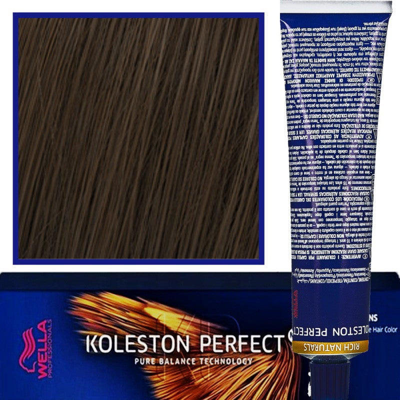 Koleston Perfect METM Rich Natura ls pysyvä hiusväri Natura ls 60 ml - Sävy: 4/3
