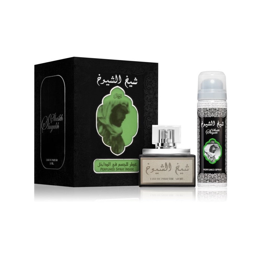 Lattafa Sheikh Al Shuyukh Black Eau de Parfum 50 ml + Deodorante 50 ml — Eau de Parfum