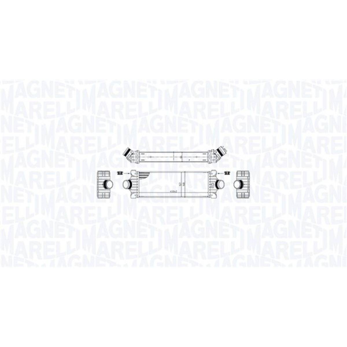 Välijäähdytin MAGNETI MARELLI 351319206050