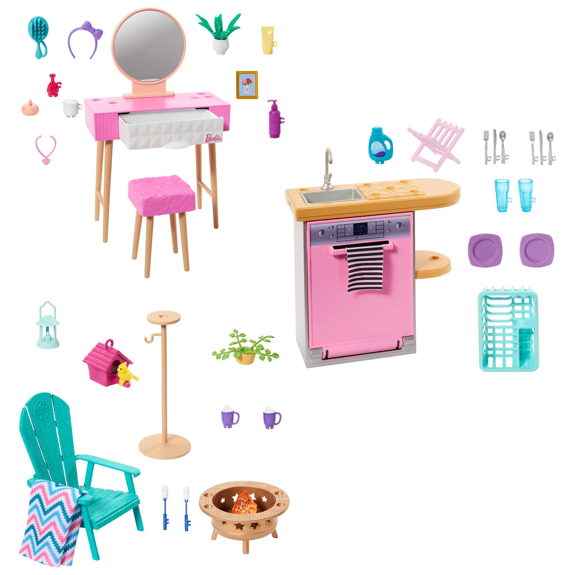 Mattel Barbie Huonekalut Leikkisetti – Lajitelma