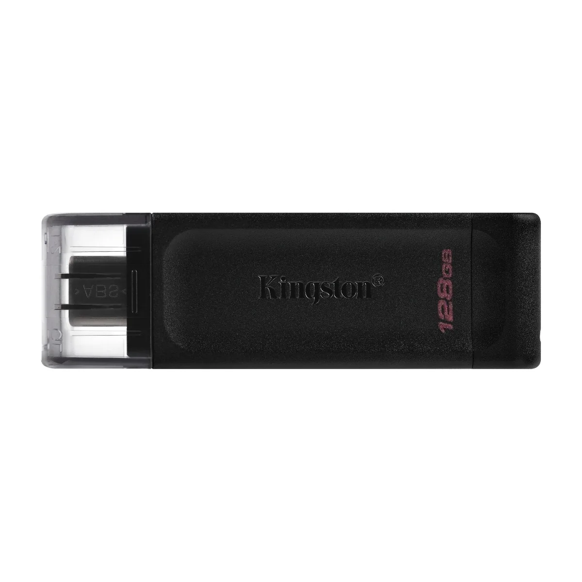 Kingston Technology Datatraveler 70 USB-muisti 128 GB USB Type-C 3.2 Gen 1 (3.1 Gen 1), musta