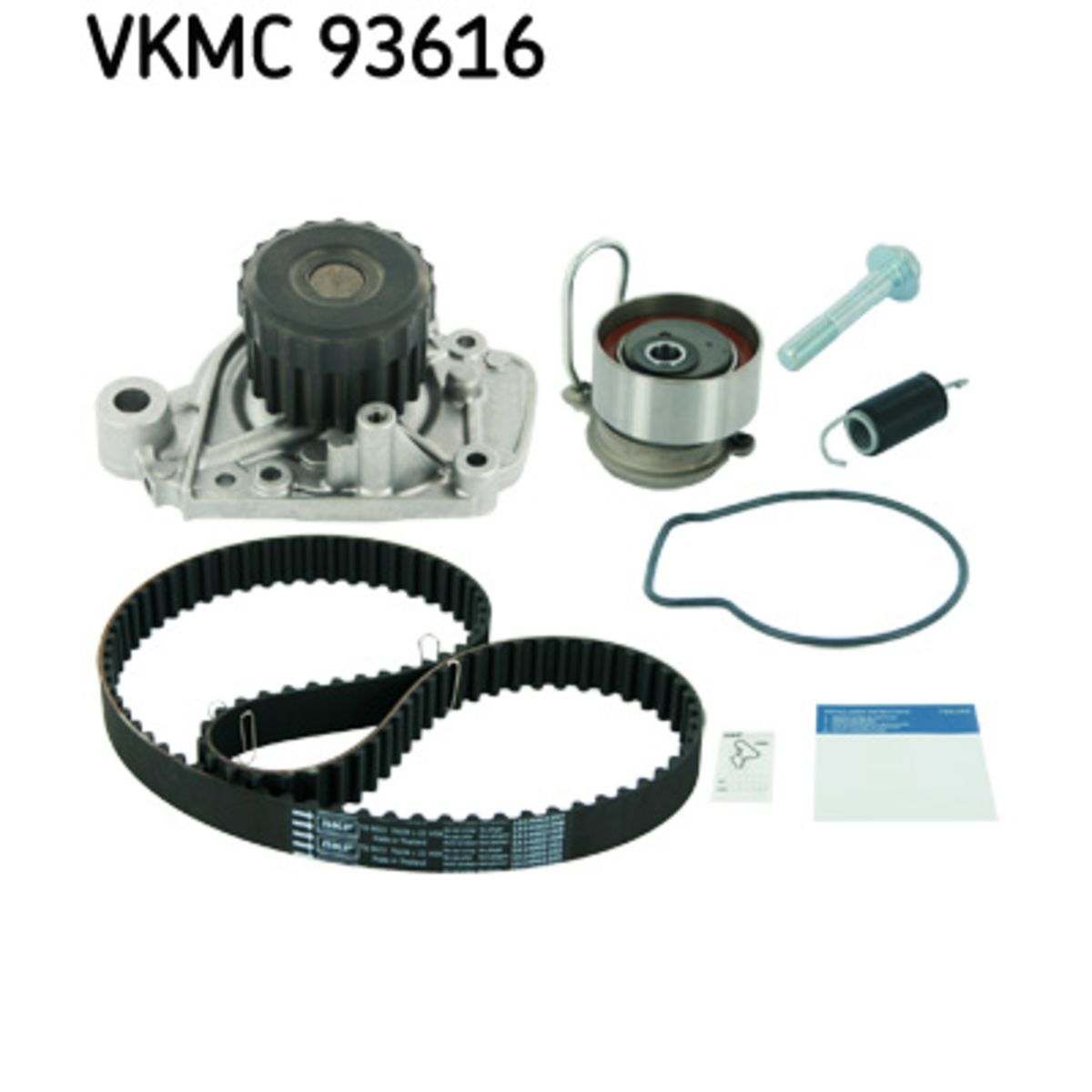 Vesipumppu + jakohihnasarja SKF VKMC 93616