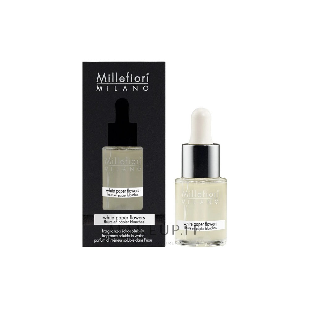 Tuoksu Millefiori Milano Vesiliukoiset valkoiset paperikukat 15 ml