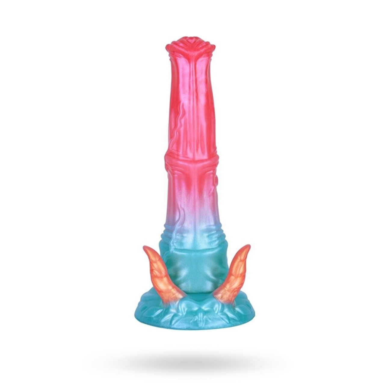 Alien Beast Cyan Rainbow Dildo 23,5 cm Dragon Dildo