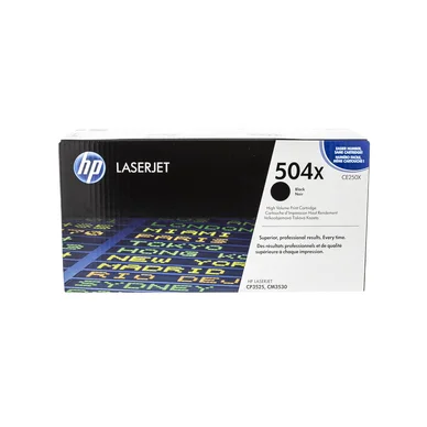 HP 504X CE250X XL-laservärikasetti, musta