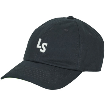 LEVI'S ® Lippalakki 'Monogram Cap' musta / valkoinen