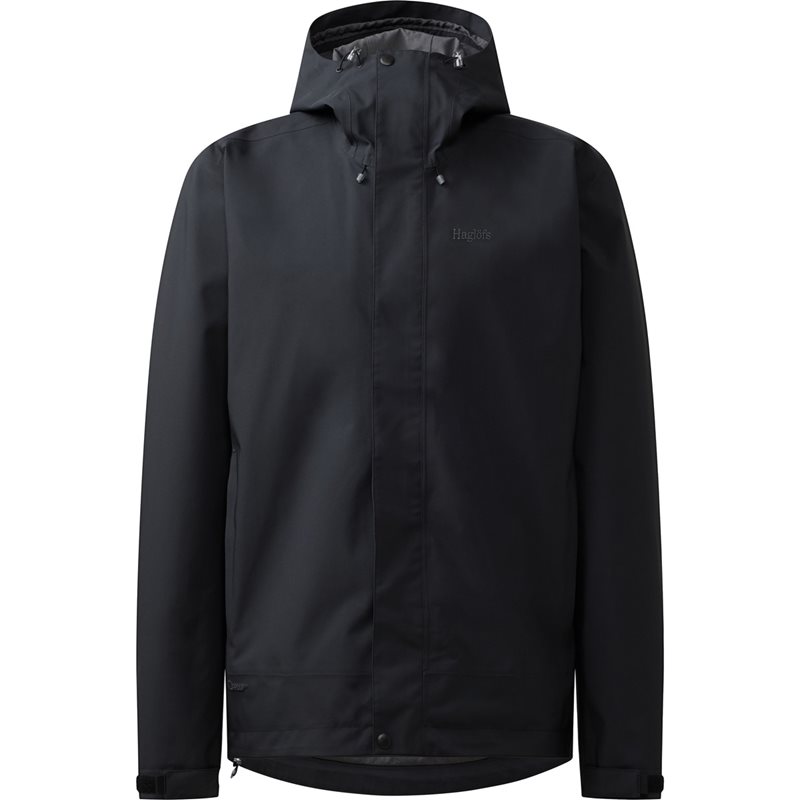 Haglöfs Breeze Proof JacketMen True Black - XXL