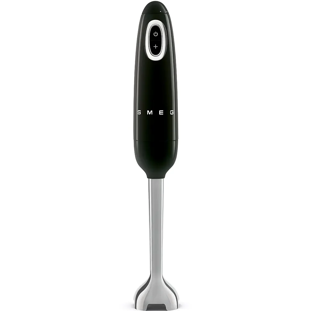 Smeg 50-luvun tyyli Käsisekoittimet HBF11BLEU Musta, Upotettava sekoitin, 1,5 m, 700 W, Musta