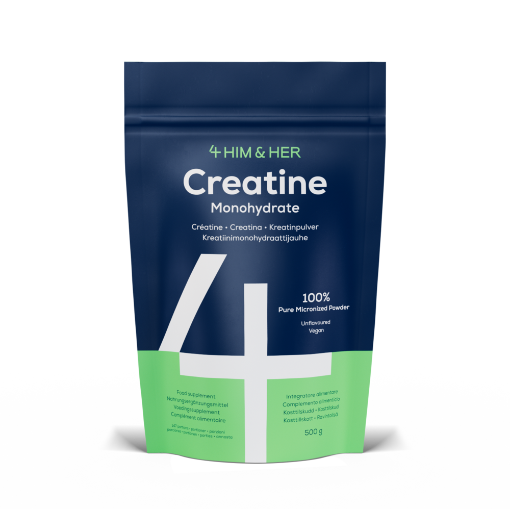 4HIM&HER Creatine Kreatiinimonohydraatti jauhe 500 g