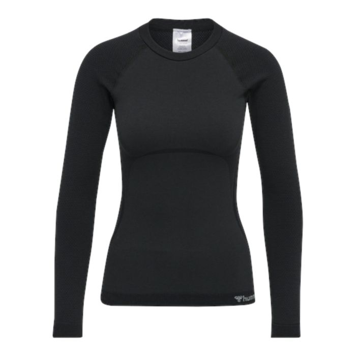 Hummel Clea Seamless Tight LS Tee K. L Musta Naiset