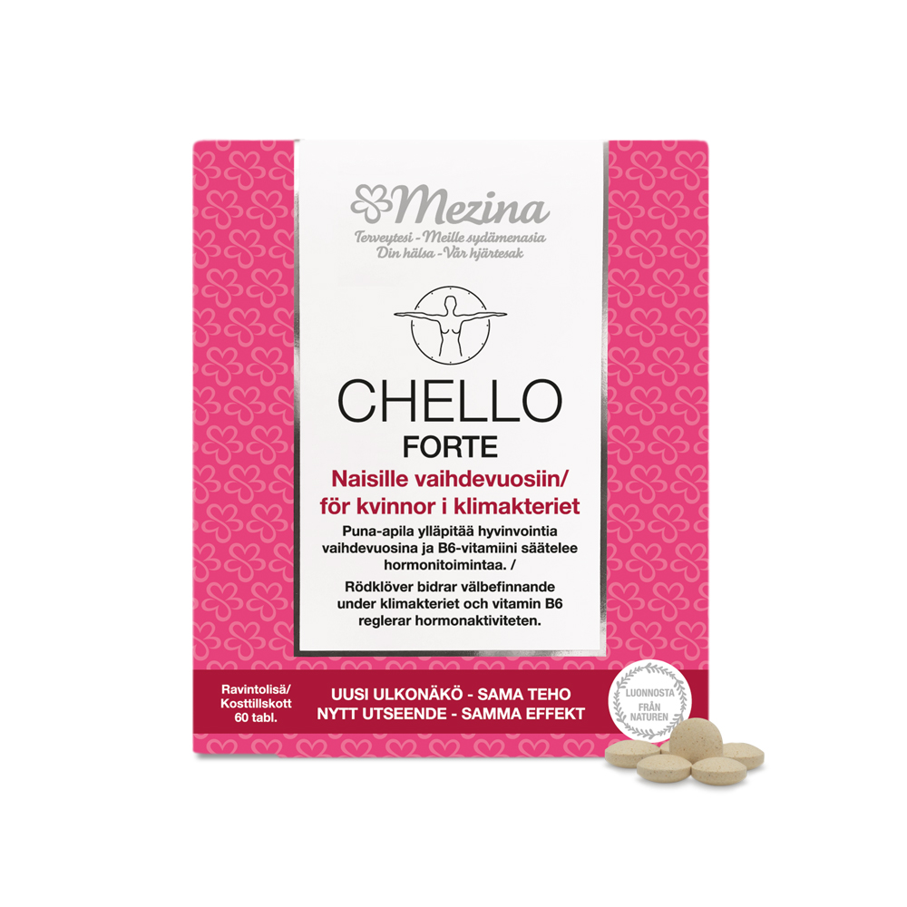 Mezina Chello Forte + B6 60 tabl