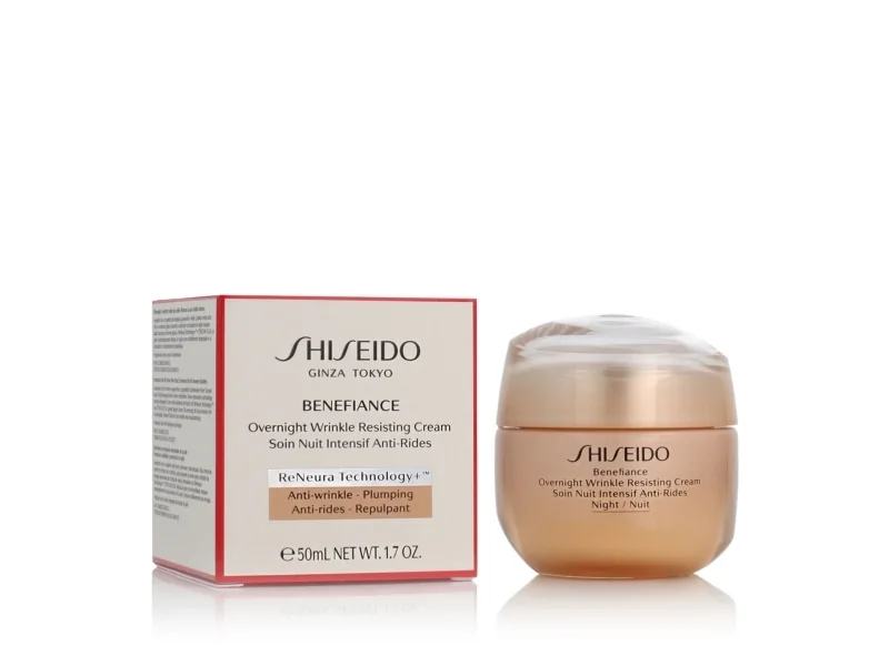 Shiseido Benefiance Overnight Wrinkle Resisting Cream - Dame - 50 ml