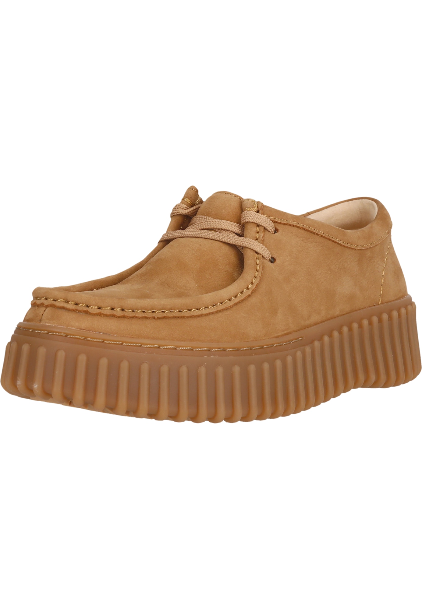 CLARKS Nauhakengät 'Torhill Bee' kameli