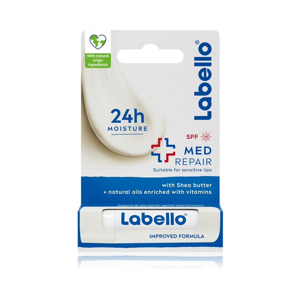 Labello Lip Balm Med Protection Hoitava SPF 15, 4,8 g