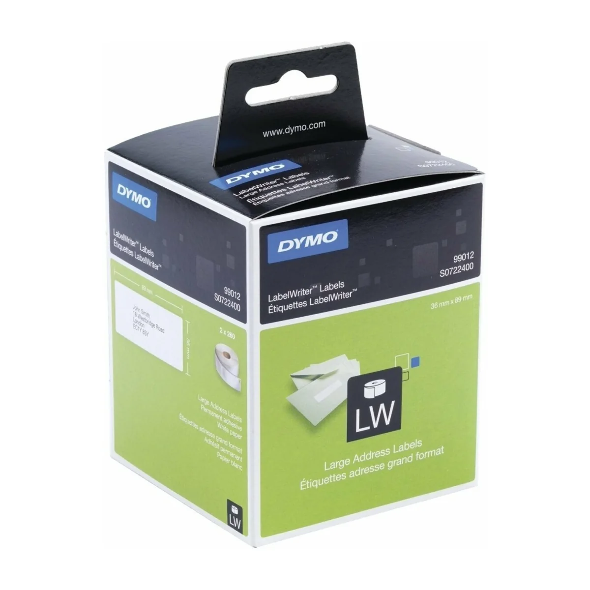 Dymo Labels Address 89x36mm - Labelwriter 2-pack