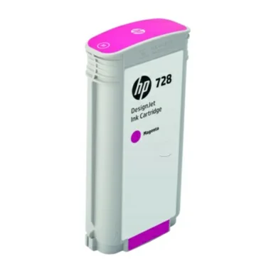 HP 728 -mustekasetti, 130 ml, magenta