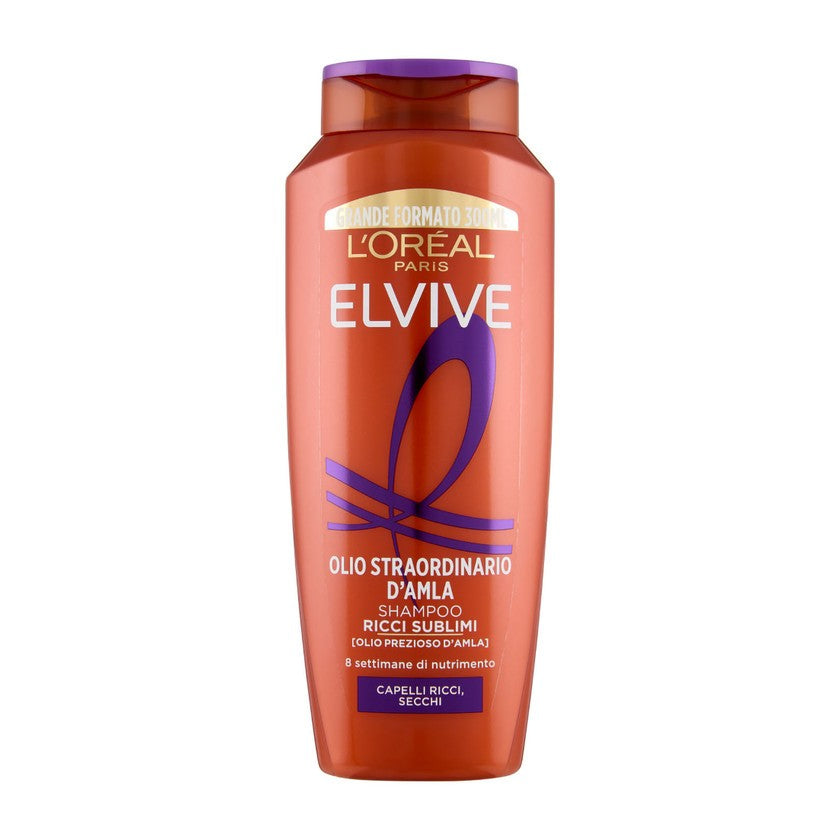 L'Oreal Paris Elvive Extraordinary Amla Oil Shampoo Upeat Kiharat 300 ml