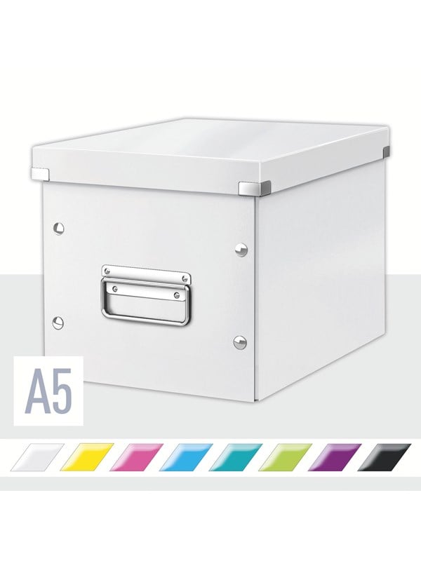 Leitz säilytysltk Click & Store Cube "M" WOW Valkoinen