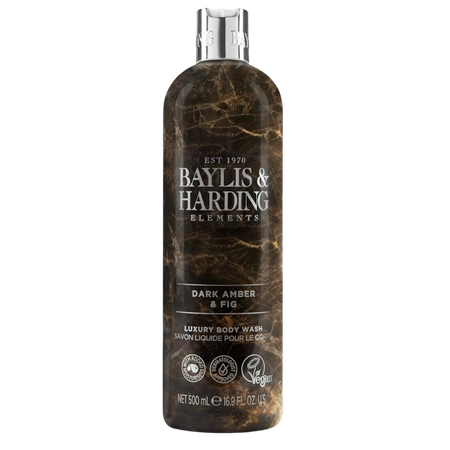 Baylis & Harding Elements Dark Amber & Fig Ylellinen Suihkugeeli - 500 ml