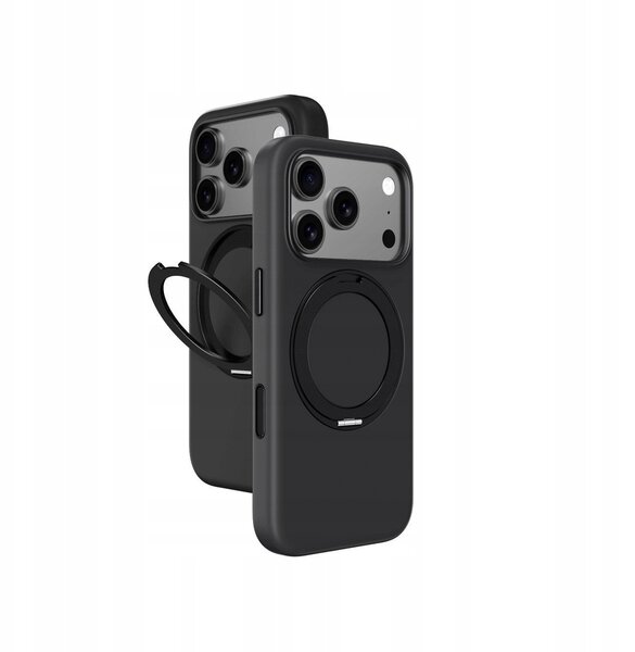 AmazingThing Cloudie iPhone 17 Pro Max Case with Stand - Black