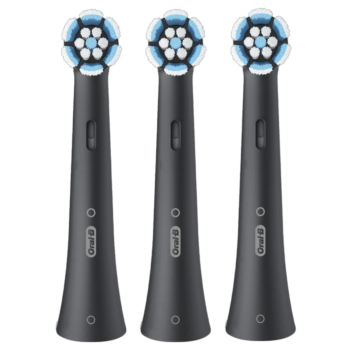 Oral-B iO Gentle Care 3 kpl -vaihtoharjaspäät, Musta