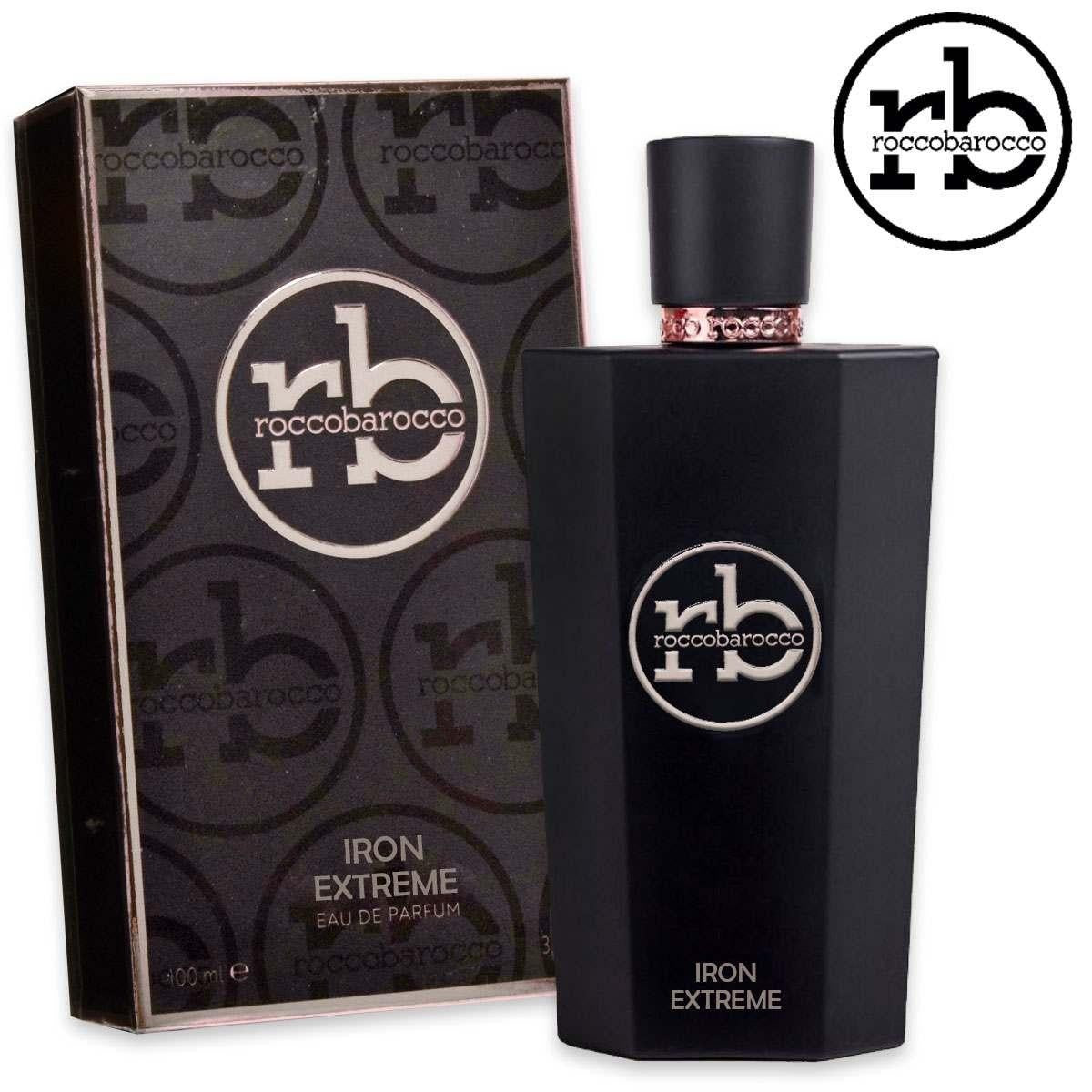 Roccobarocco Metal Collection Iron Extreme Edp Uomo 100 ml — Eau de Parfum