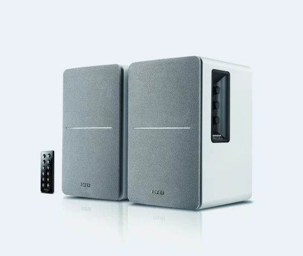 Edifier R1280DB, 2.0 kanavaa, Langallinen & langaton, 42 W, 55 - 20000 Hz, Hopea, Valkoinen