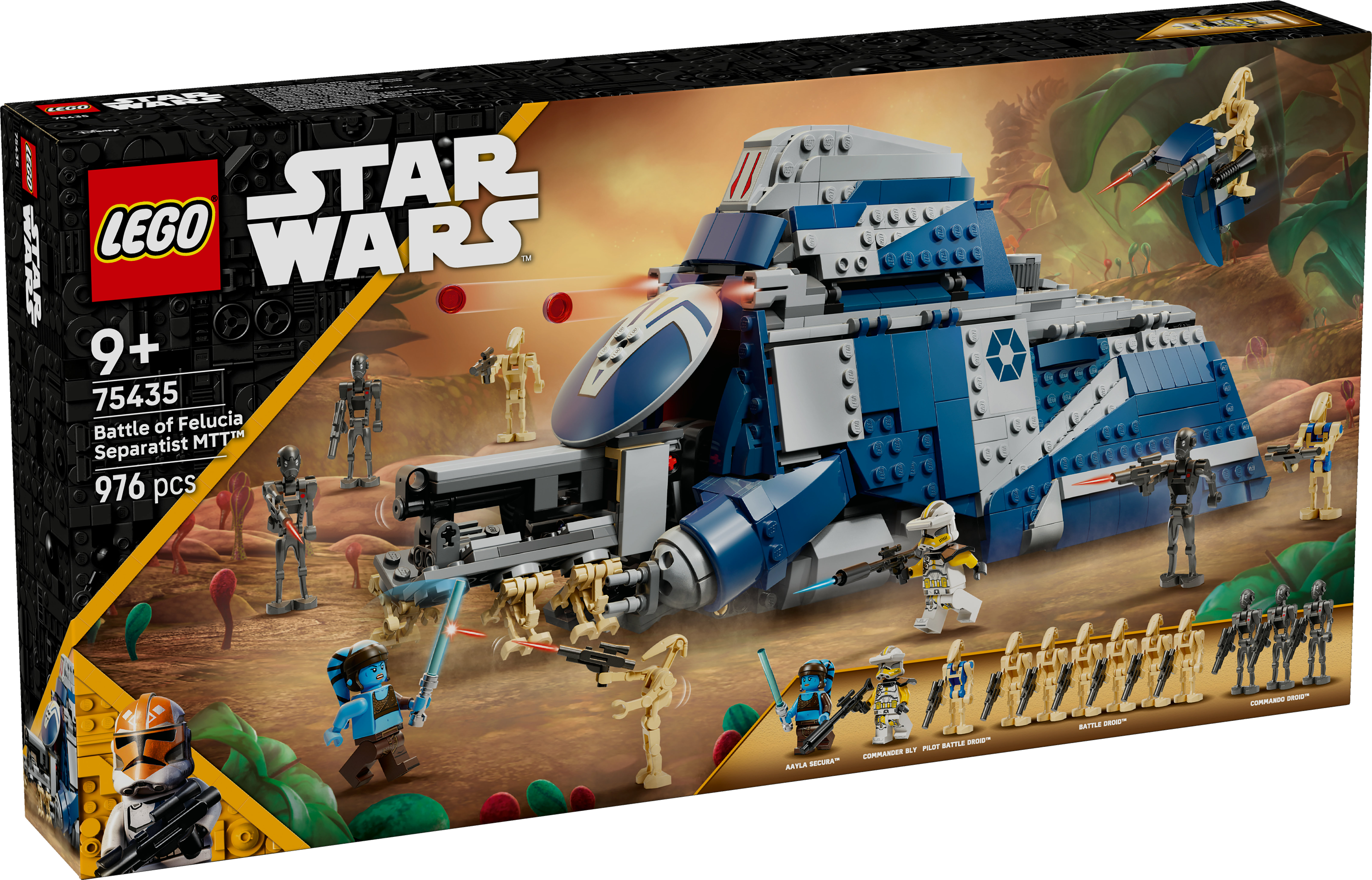 LEGO Star Wars 75435 Separatistien MTTTM taistelussa Felucialla