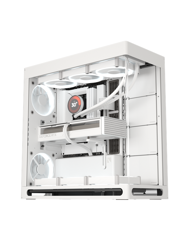 Havn HS 420 White - Kotelot - Miditower - Valkoinen