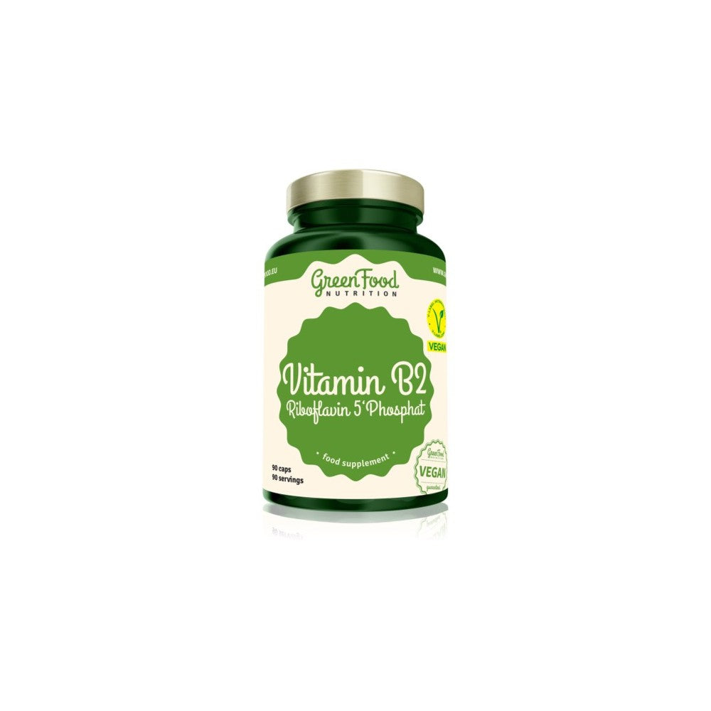 Greenfood Vitamina B2 Riboflavina 5' Fosfato 90 Capsule — Integratore