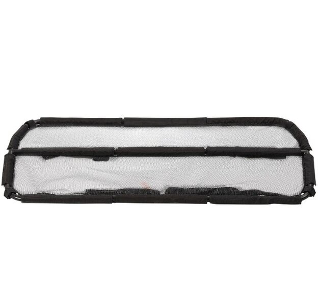 VEVOR Dog Car Barrier, 56" Wide Car Divider for Front Seats Installation, Vehicle Pet Barrier with See Through Net Mesh, Universal-Fit Dog Car Barrier for Full-size Sedans, Trucks, and SUVs, Black