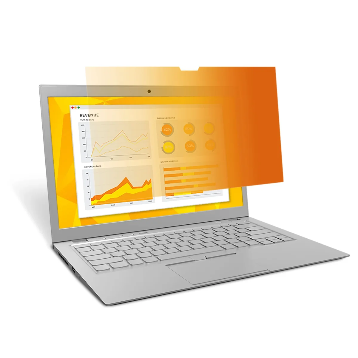 3M 11.6" kultainen Notebook -tietoturvasuoja, 16:9