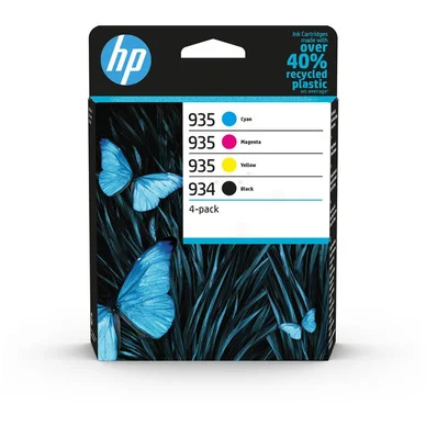 HP 934/935 -mustekasettipakkaus, musta, syaani, magenta, keltainen, 4 kpl