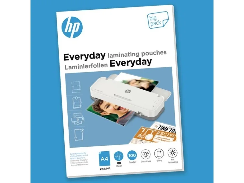 Hp Everyday-laminointipussit 80mic A4 100 Kpl