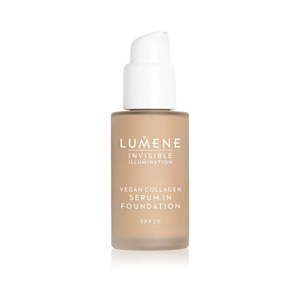 Lumene Invisible Illumination Vegan Collagen Lightweight Nourishing Foundation Serum SPF 30 4 30 ml