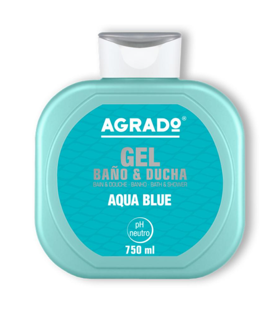 Agrado Aqua Blue Suihkugeeli 750 ml