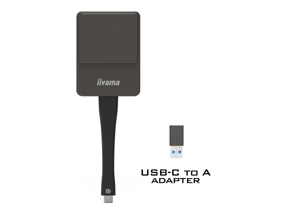 iiyama WP D002C, 4K Ultra HD, 3840 x 2160 pikseliä, 480p, 576p, 720p, 1080p, 60 kuvaa/s, USB, USB Type-C