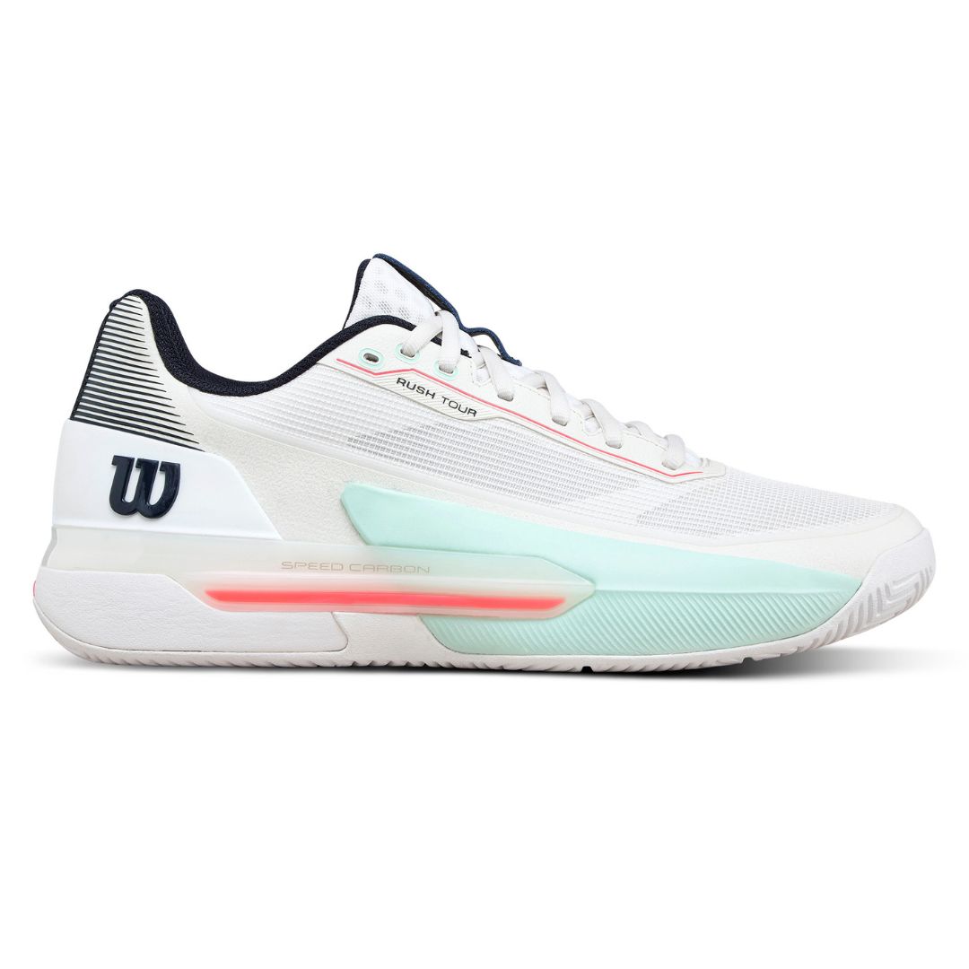 Wilson Rush Tour 5 White/Bay/Fiery Coral