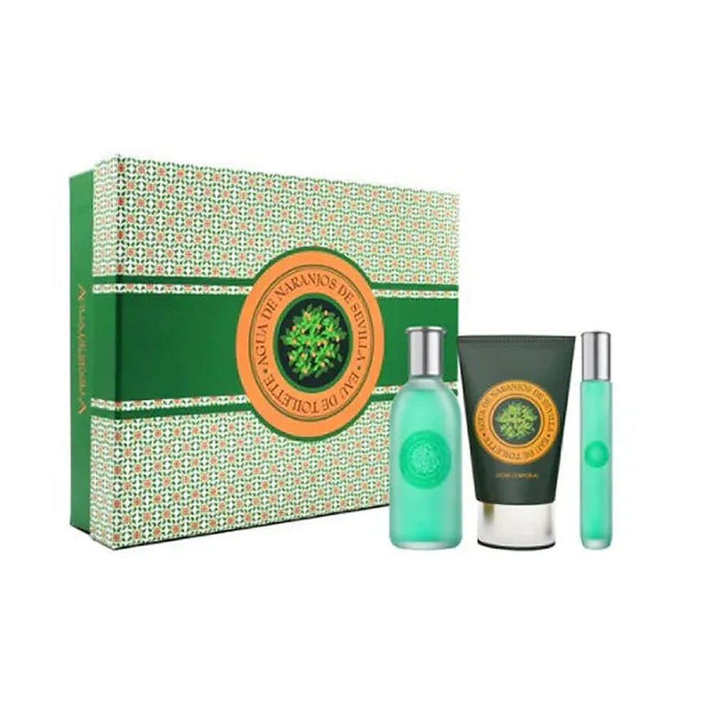Aire De Sevilla Appelsiinivesi Eau De Toilette Spray 125ml Setti 3 Kappaletta