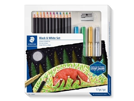 Staedtler Mixed Musta & Valkoinen Set 100% PEFC