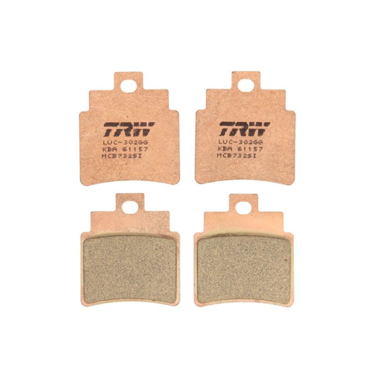 Jarrupalat, levyjarru TRW MCB732SI
