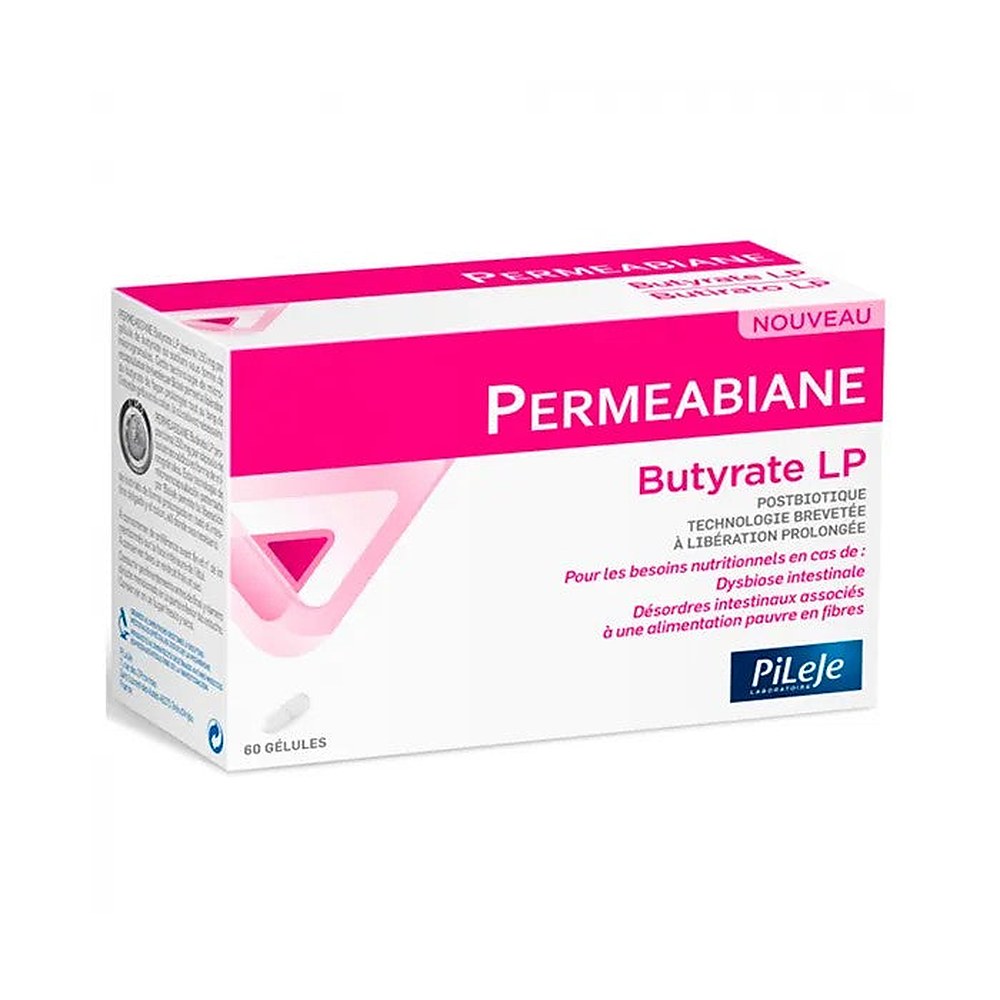 Pileje Permeabiane Butyrate LP 60 kapselia