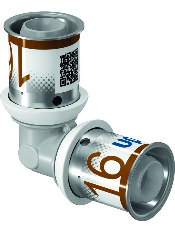 Puristuskulma PPSU Uponor 90° 20 mm