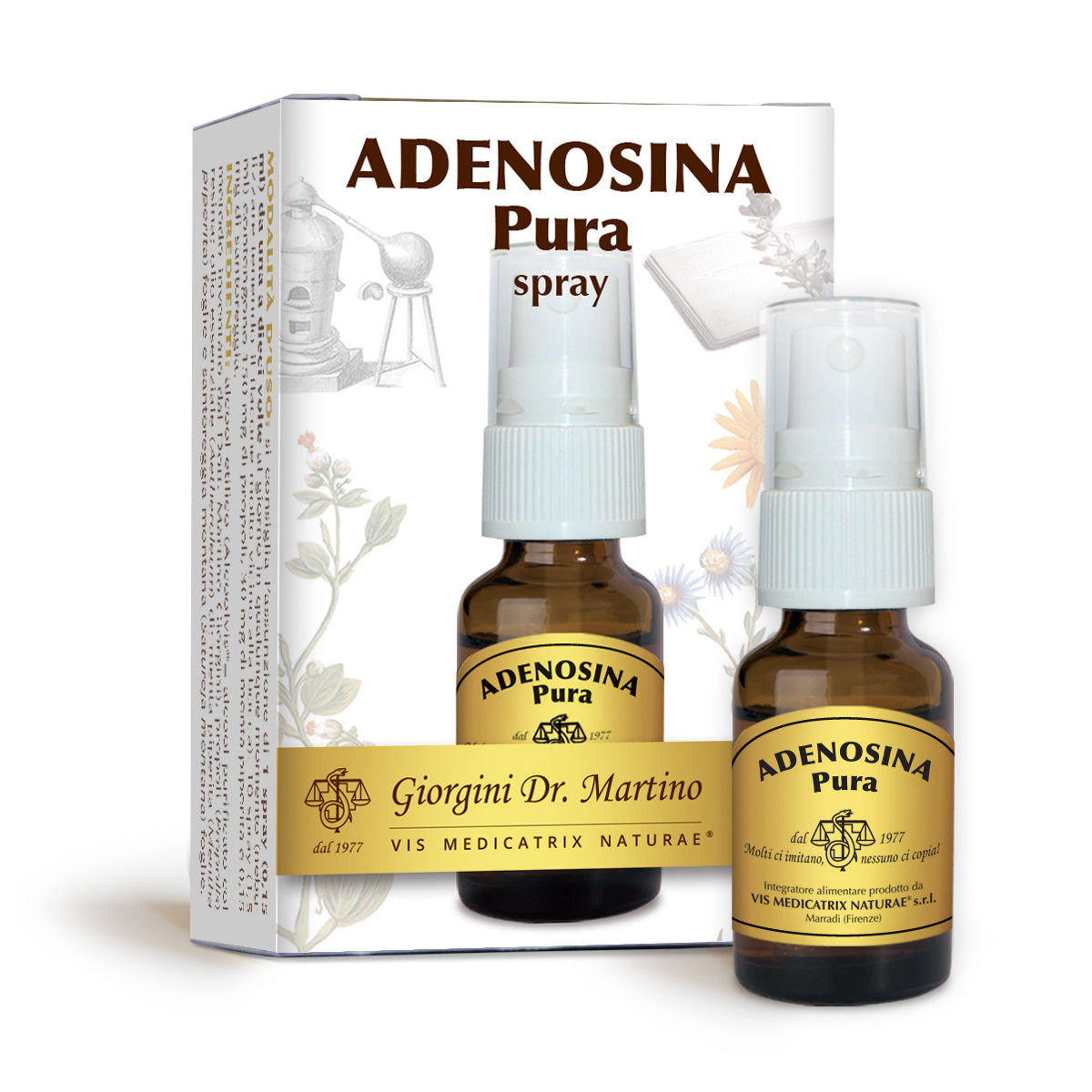 Dr Giorgini Puhdas adenosiinialkoholisuihke 15 ml