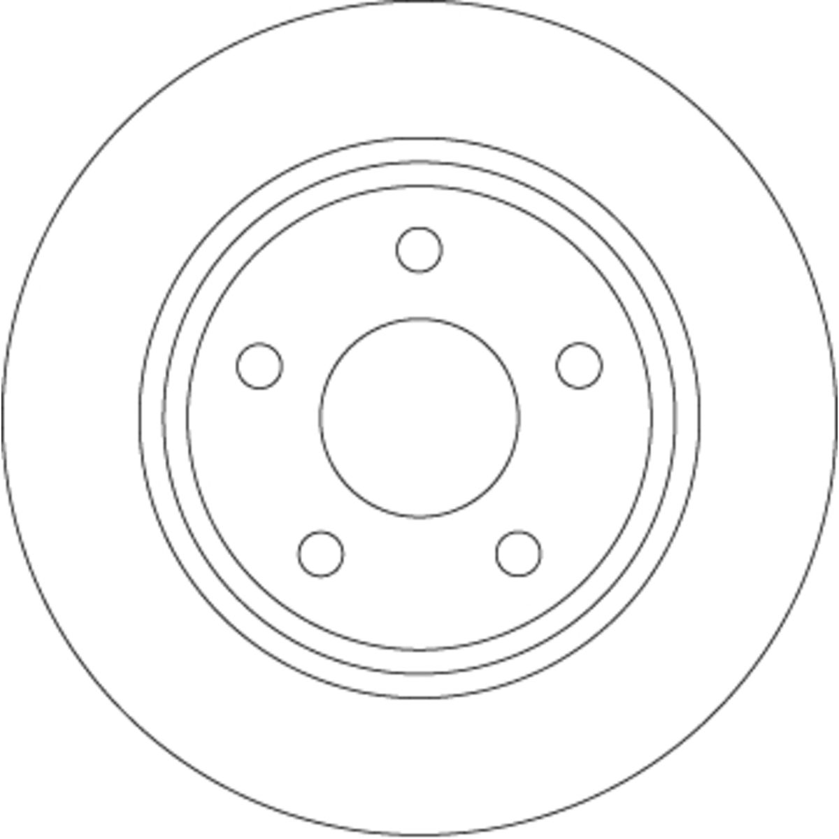 Jarrulevy TRW DF6556